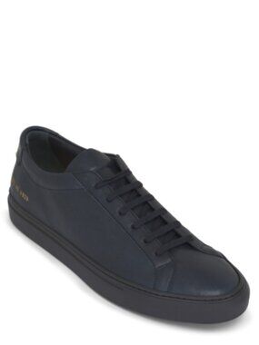 Common Project Men's Original Achilles Leather Sneakers | Navy | EU 46 / US 13